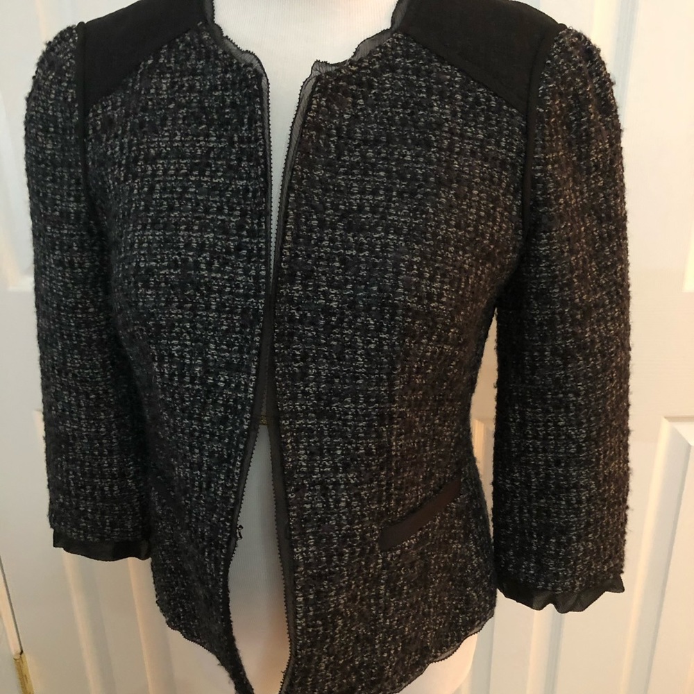 Ann Taylor winter jacket primarily Black in color